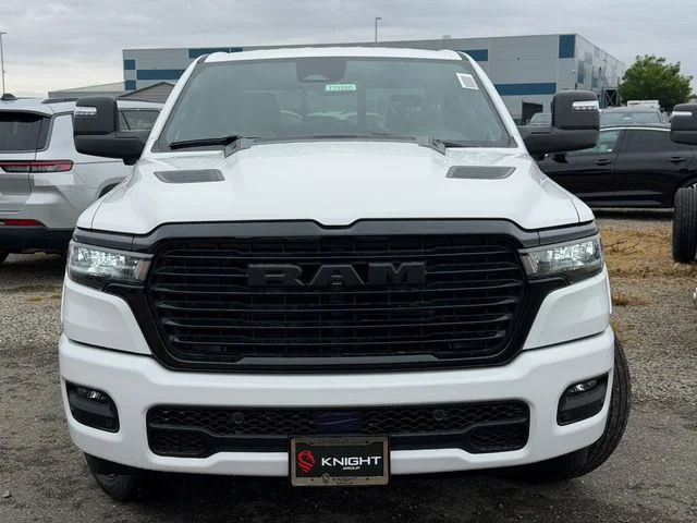 New 2026 Bright White Clear-Coat Exterior Paint RAM Laramie image 3