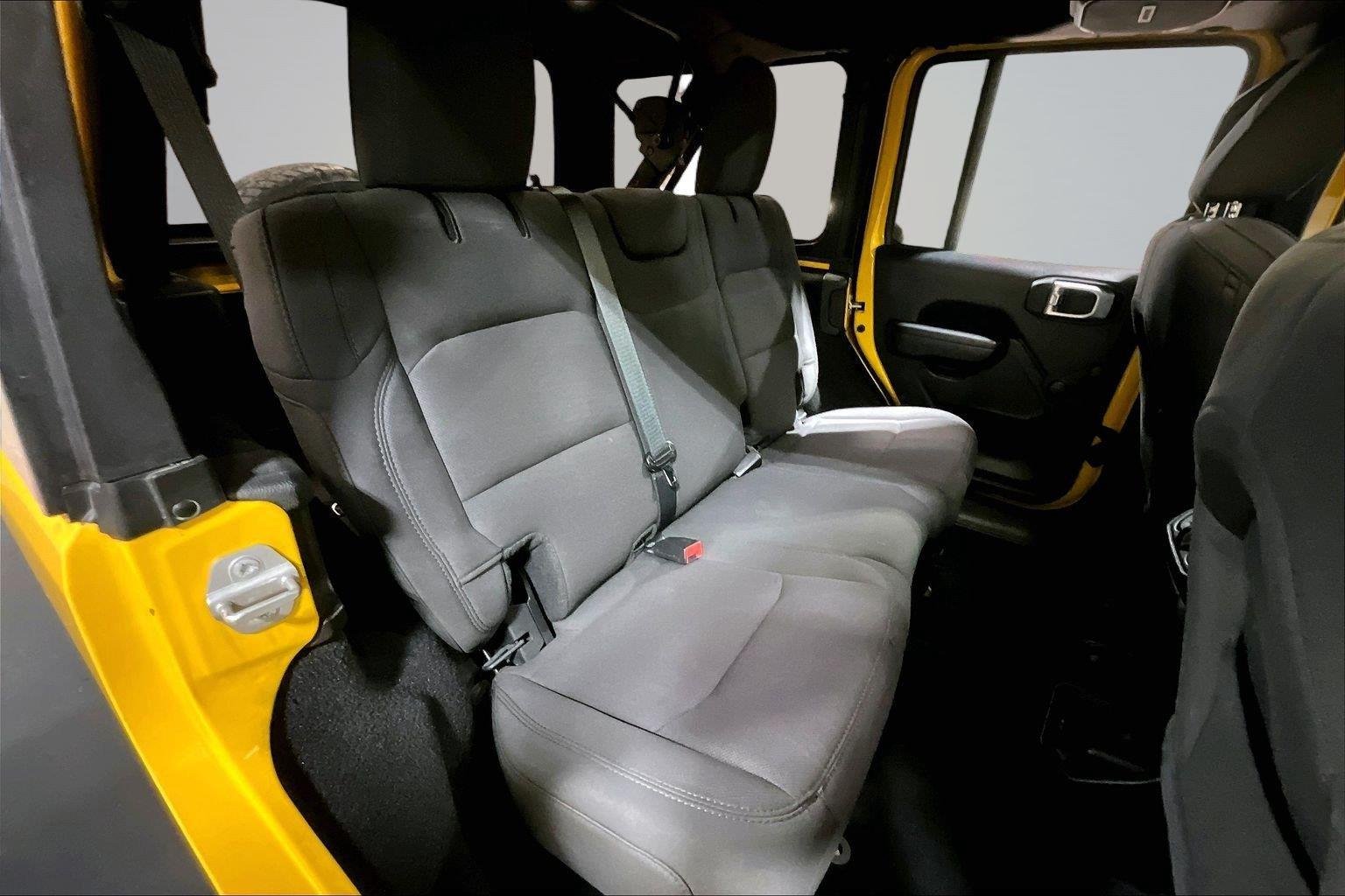 Used 2021 Hellayella Clearcoat Jeep Unlimited Willys Sport image 27