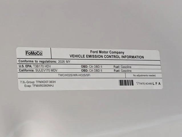 New 2026 Oxford White Ford F-250® XL image 60