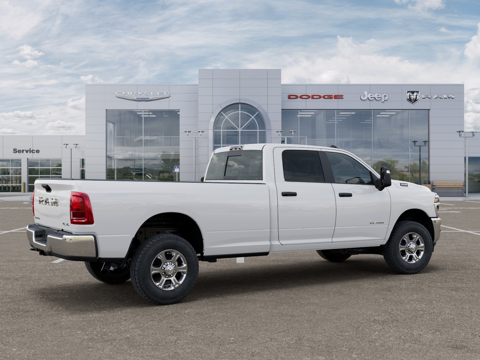 New 2026 Bright White Clearcoat RAM Big Horn image 31