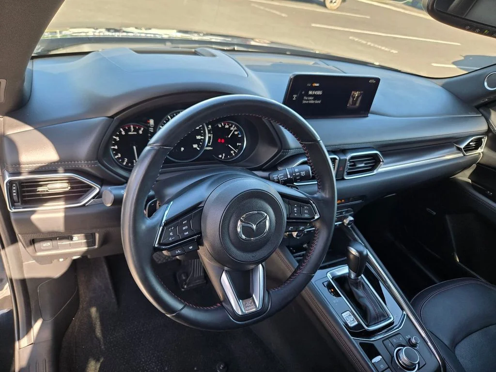 Certified Used 2022 Jet Black Mazda 2.5 Turbo image 9
