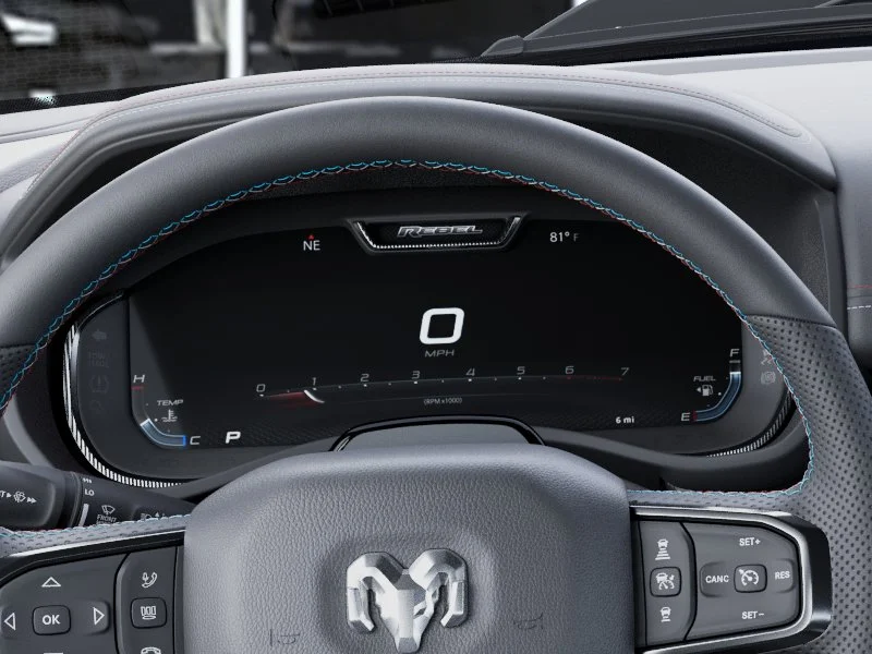 New 2026 Hydro Blue Pearl-Coat Exterior Paint RAM Rebel image 43