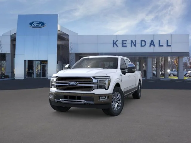 New 2026 Star White Metallic Tri-Coat Ford King Ranch image 2
