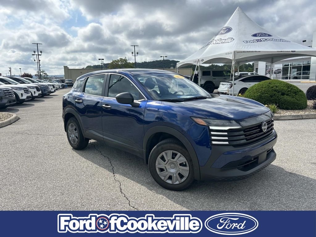 Certified Used 2025 Deep Blue Pearl Nissan S image 2