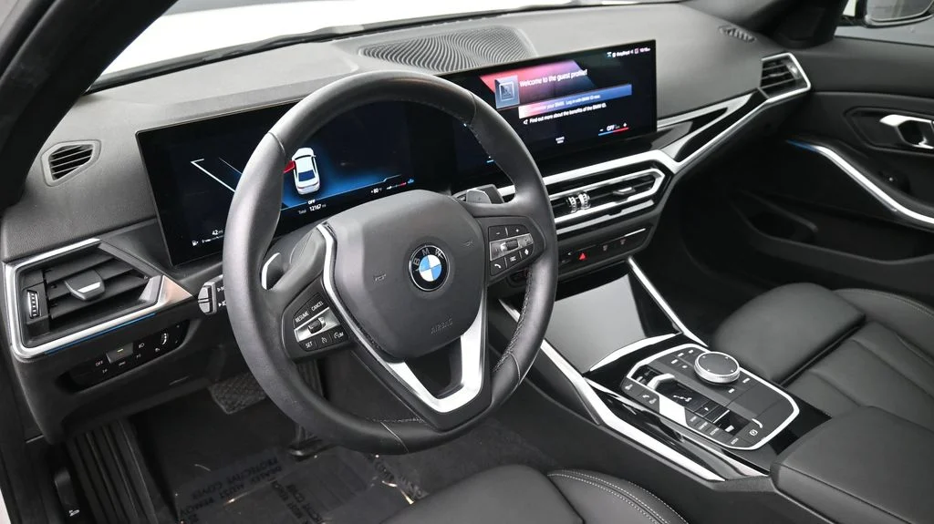 Certified Used 2023 Mineral White Metallic BMW 330i image 7