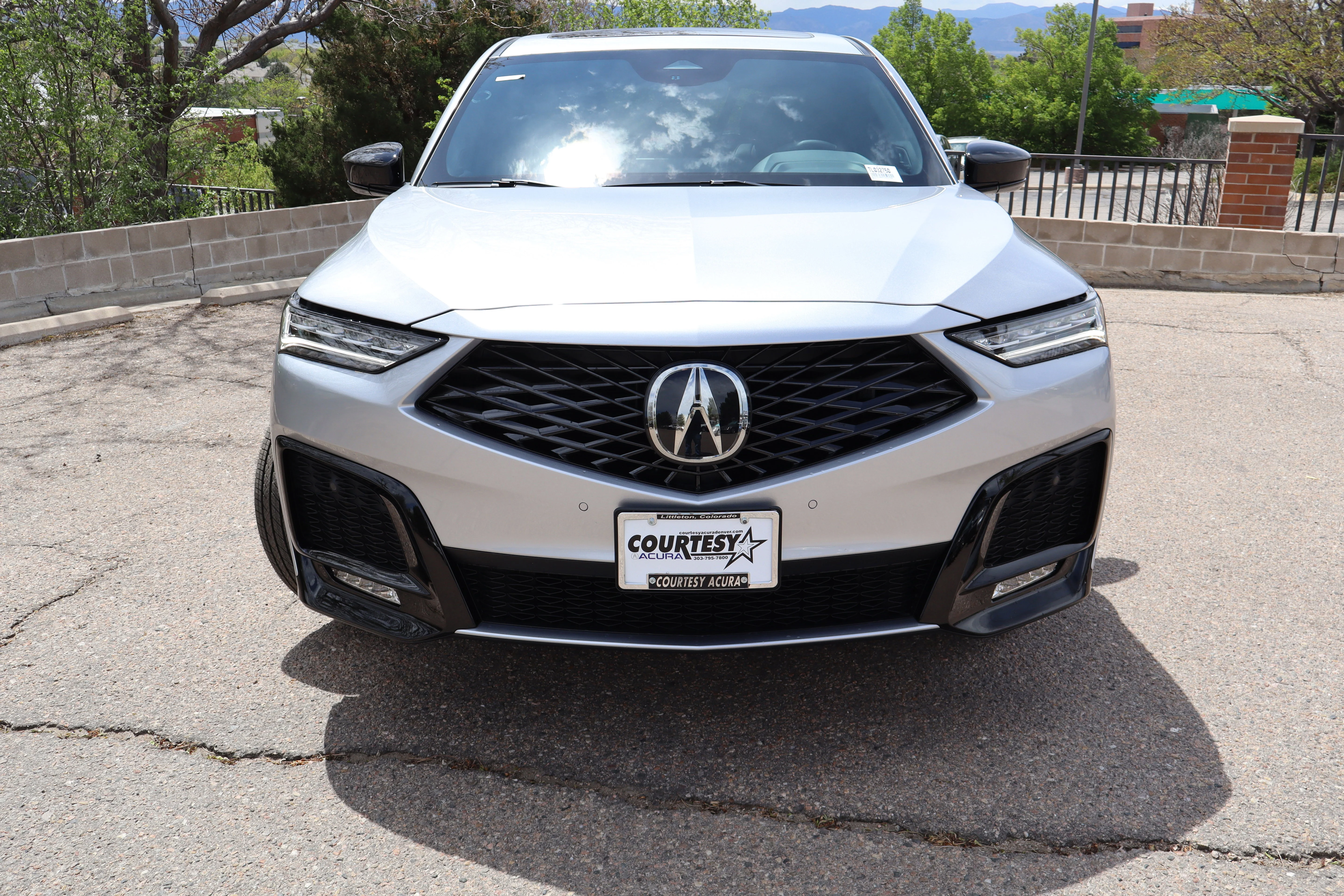 New 2026 Solar Silver Metallic Acura w/A-Spec Package image 2