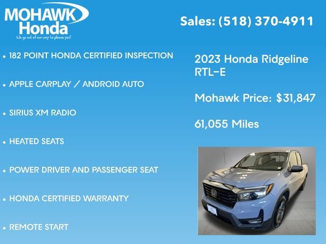 2023 Honda Ridgeline RTL-E - Photo 16