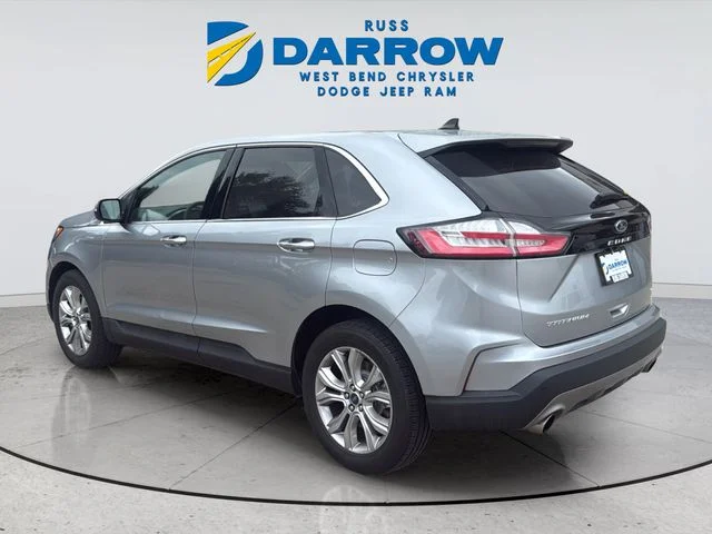 Used 2021 Silver Ford Titanium image 3