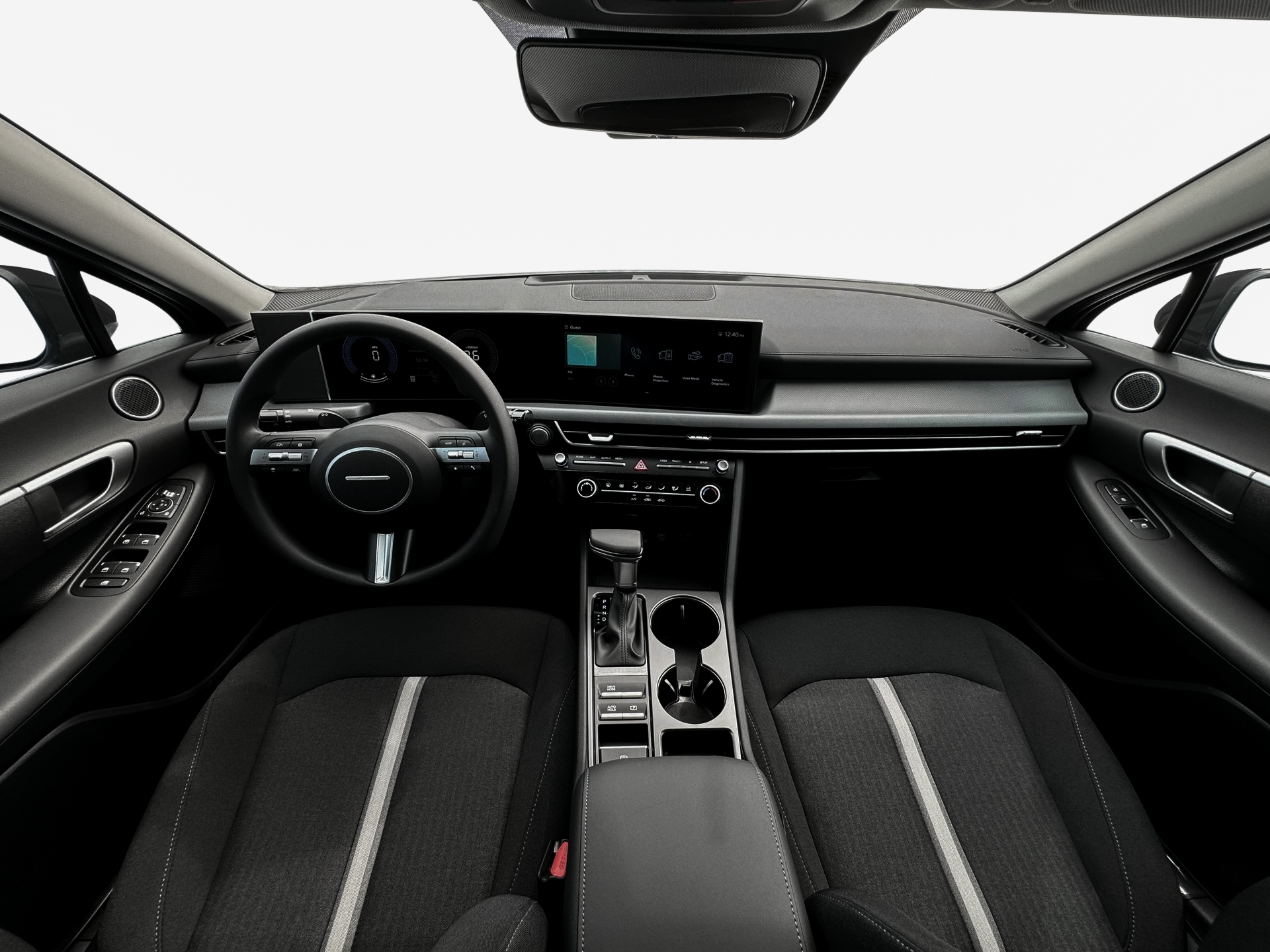 New 2025 White Hyundai SE image 13