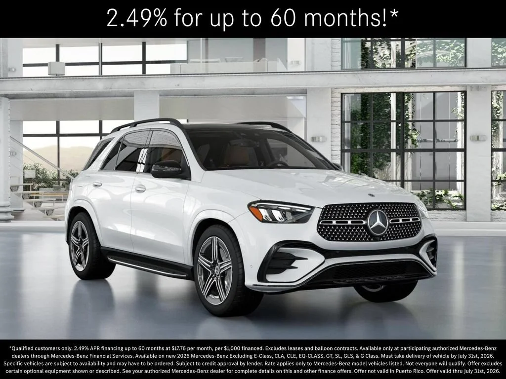 New 2026 MANUFAKTUR Moonlight White Metallic Mercedes-Benz GLE 450 image 10