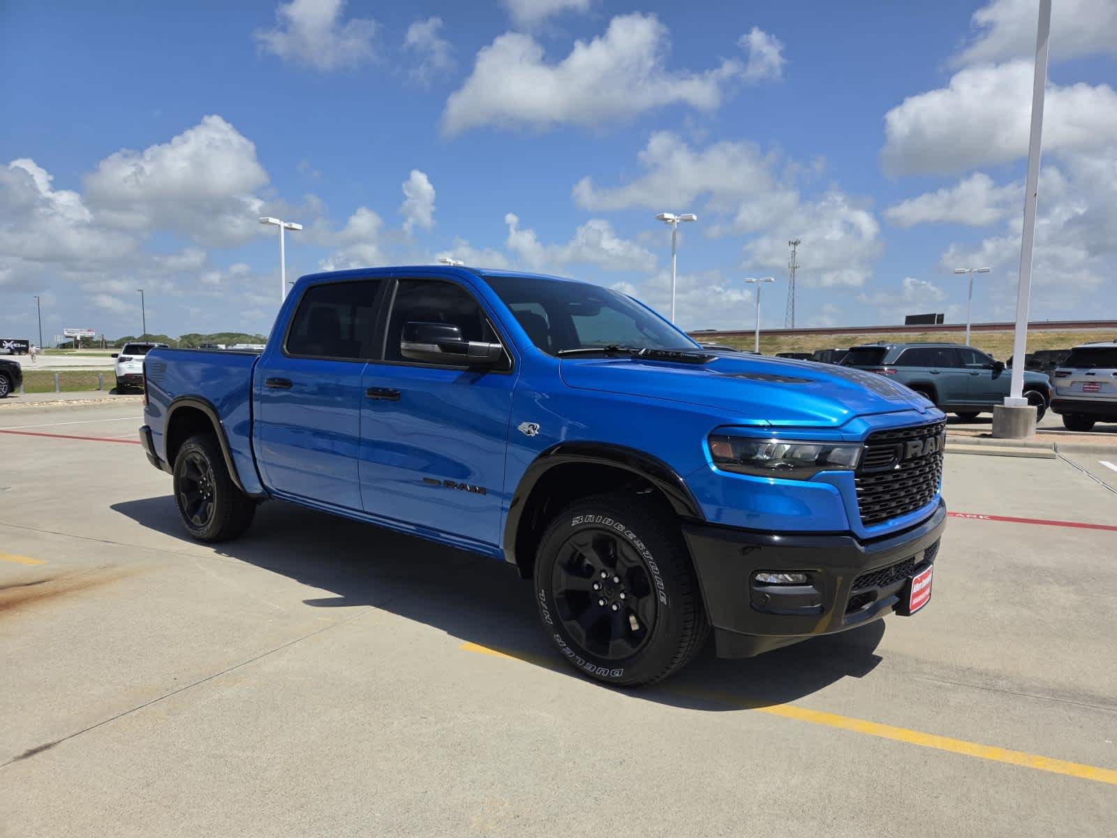 New 2026 Hydro Blue Pearl-Coat Exterior Paint RAM Lone Star image 7
