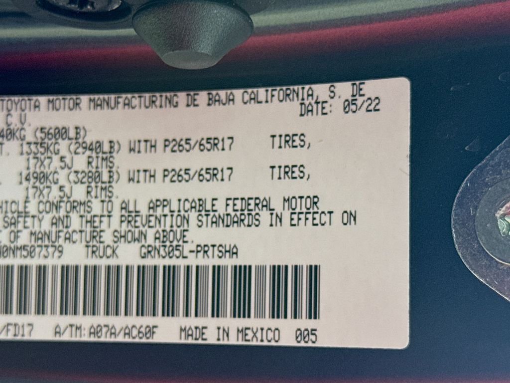 Used 2022 Magnetic Gray Metallic Toyota TRD Sport image 28