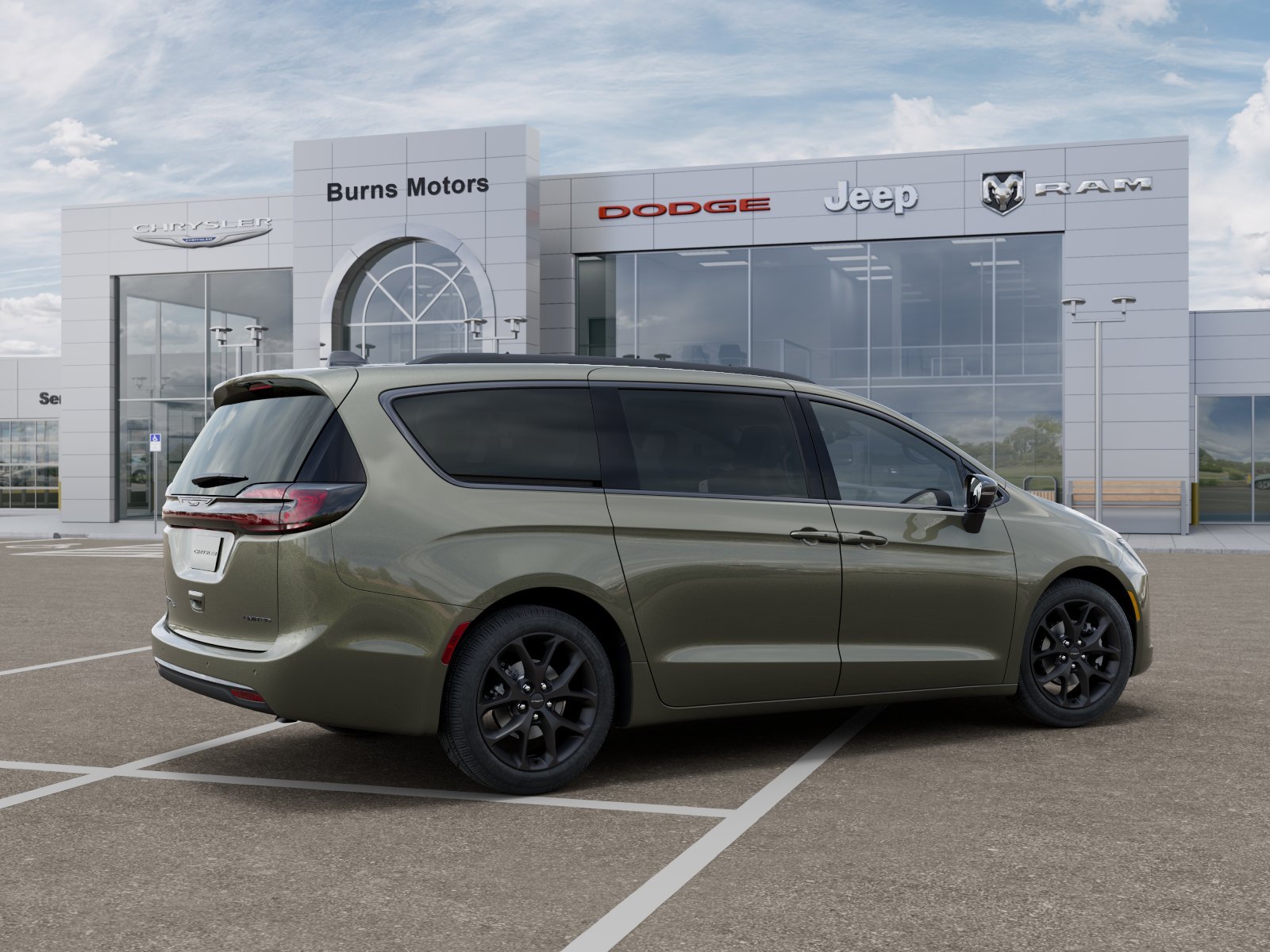New 2027 Olive Green Pearl-Coat Exterior Paint Chrysler Limited S image 30