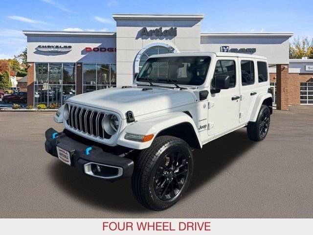 Used 2024 White Jeep Sahara 4xe image 4