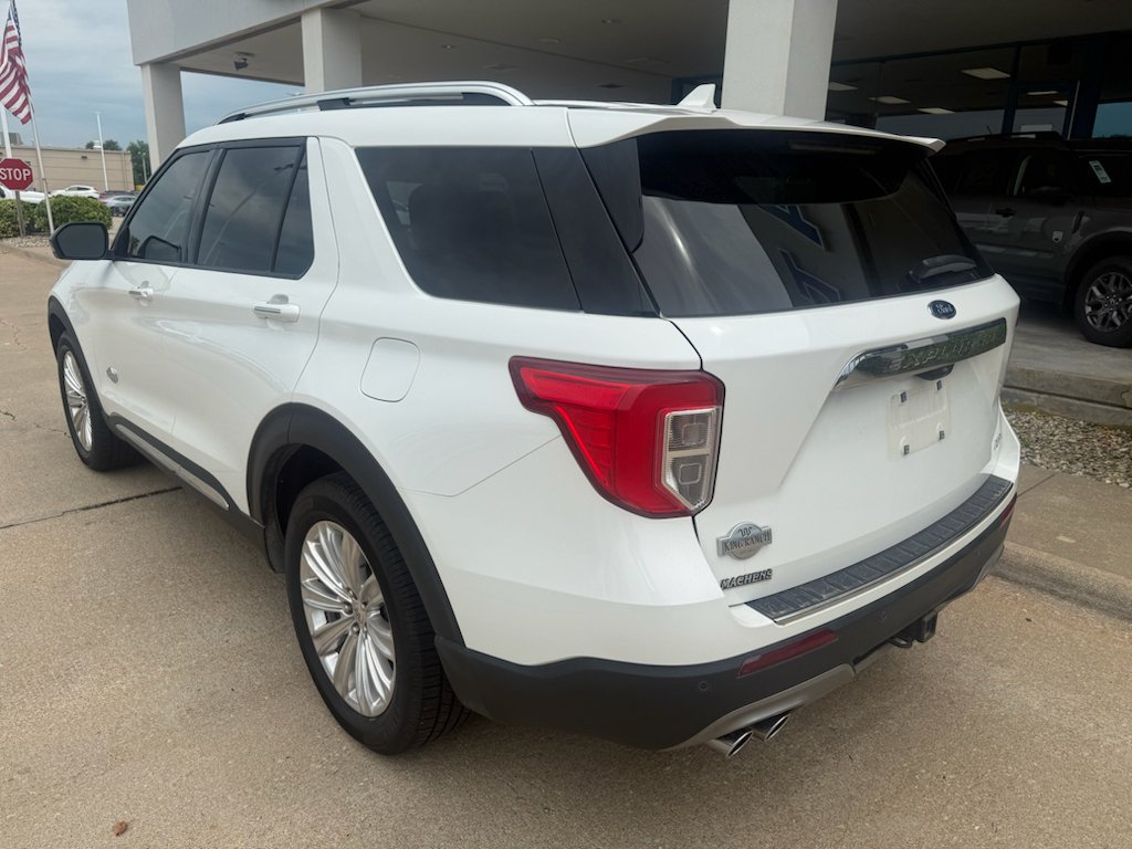 Used 2023 Star White Metallic Tri-Coat Ford King Ranch image 14