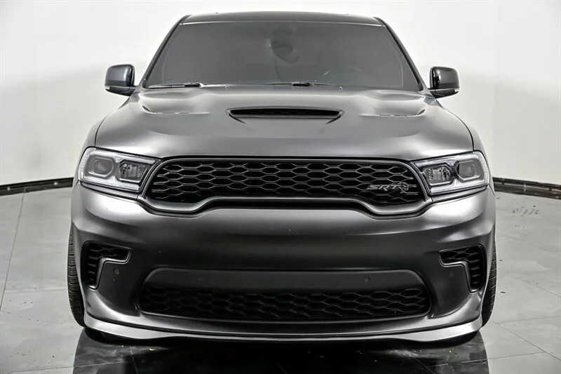 Used 2021 Destroyer Grey Clear Coat Dodge SRT Hellcat image 4