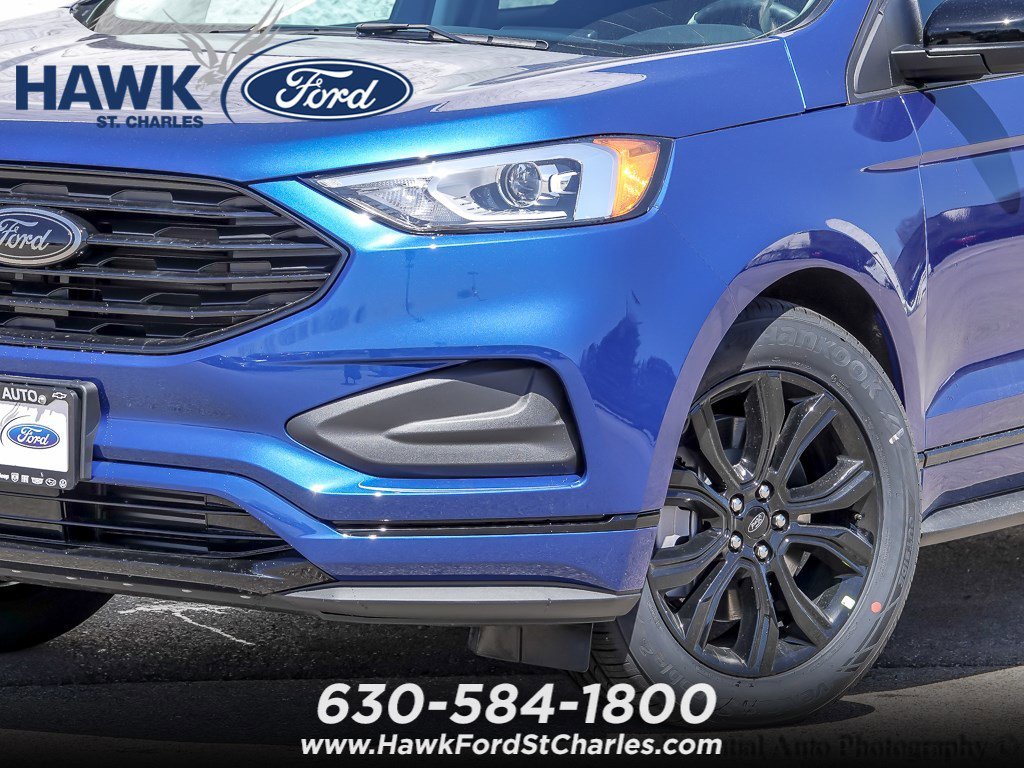 New 2024 Atlas Blue Metallic Ford SE image 3