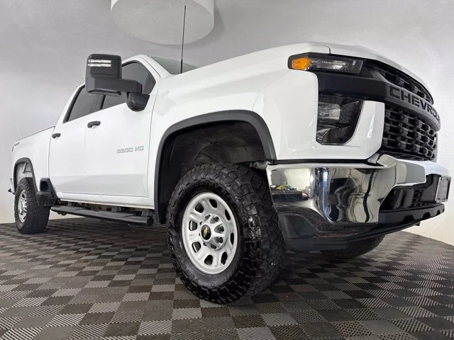 Used 2021 White Chevrolet Work Truck image 2