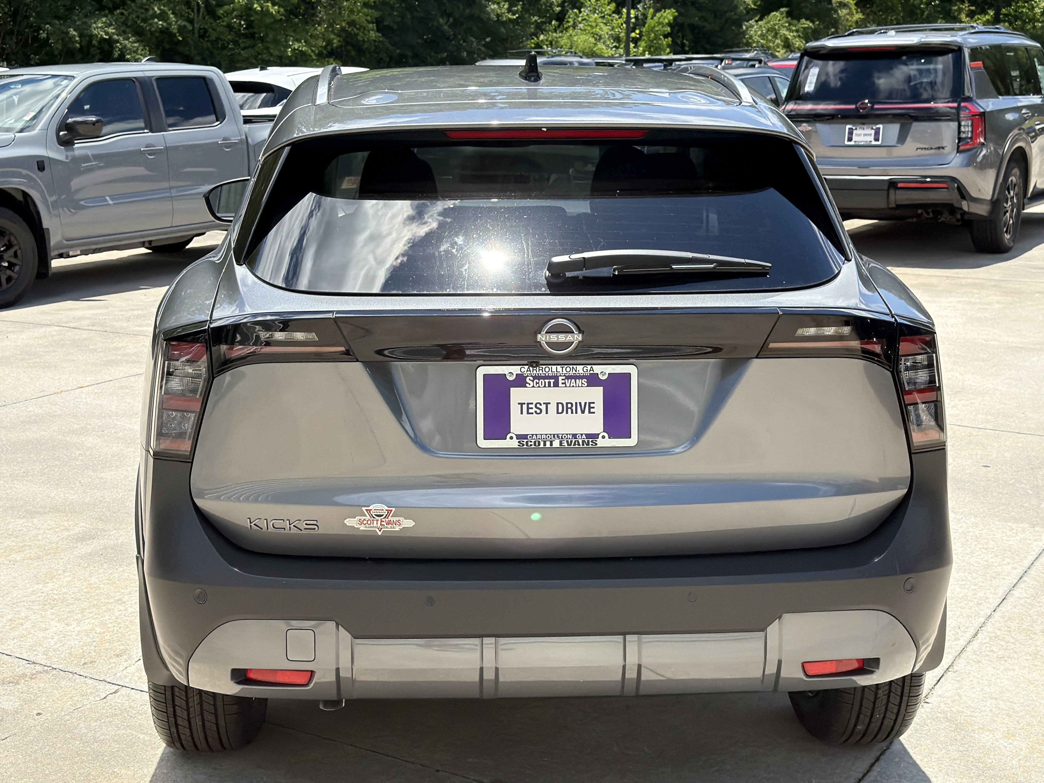New 2026 Gun Metallic Nissan SV image 7