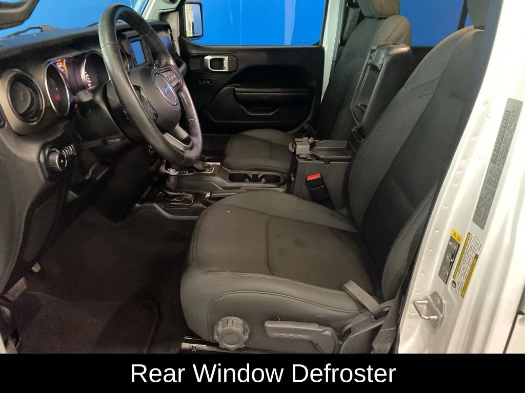Used 2020 White Jeep Unlimited Sport S image 7