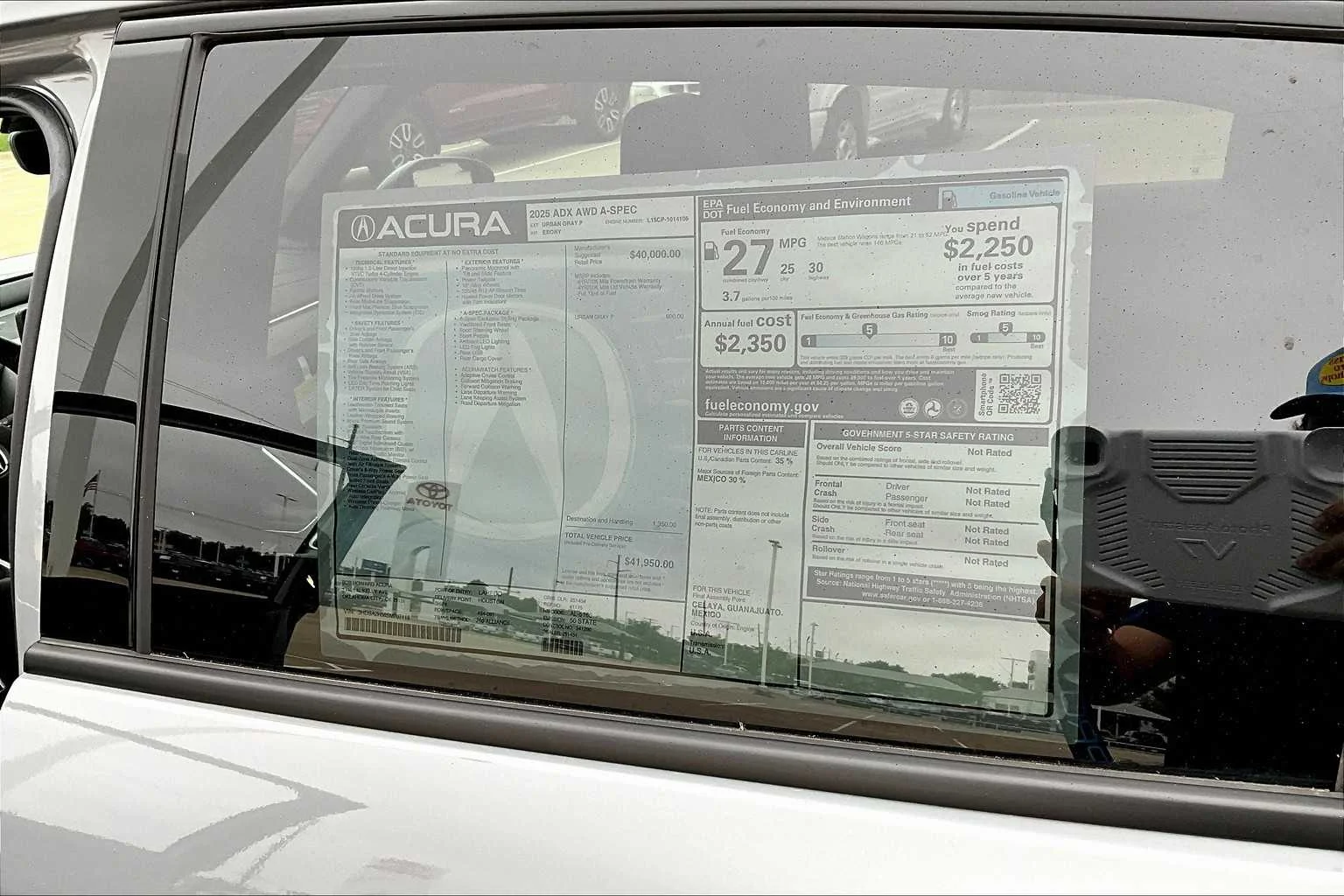 2025 Acura ADX A-Spec Package - Photo 17