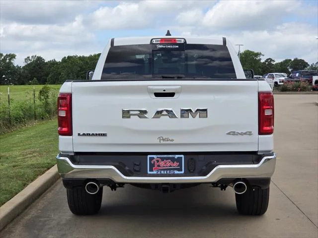 New 2026 Bright White Clear-Coat Exterior Paint RAM Laramie image 4
