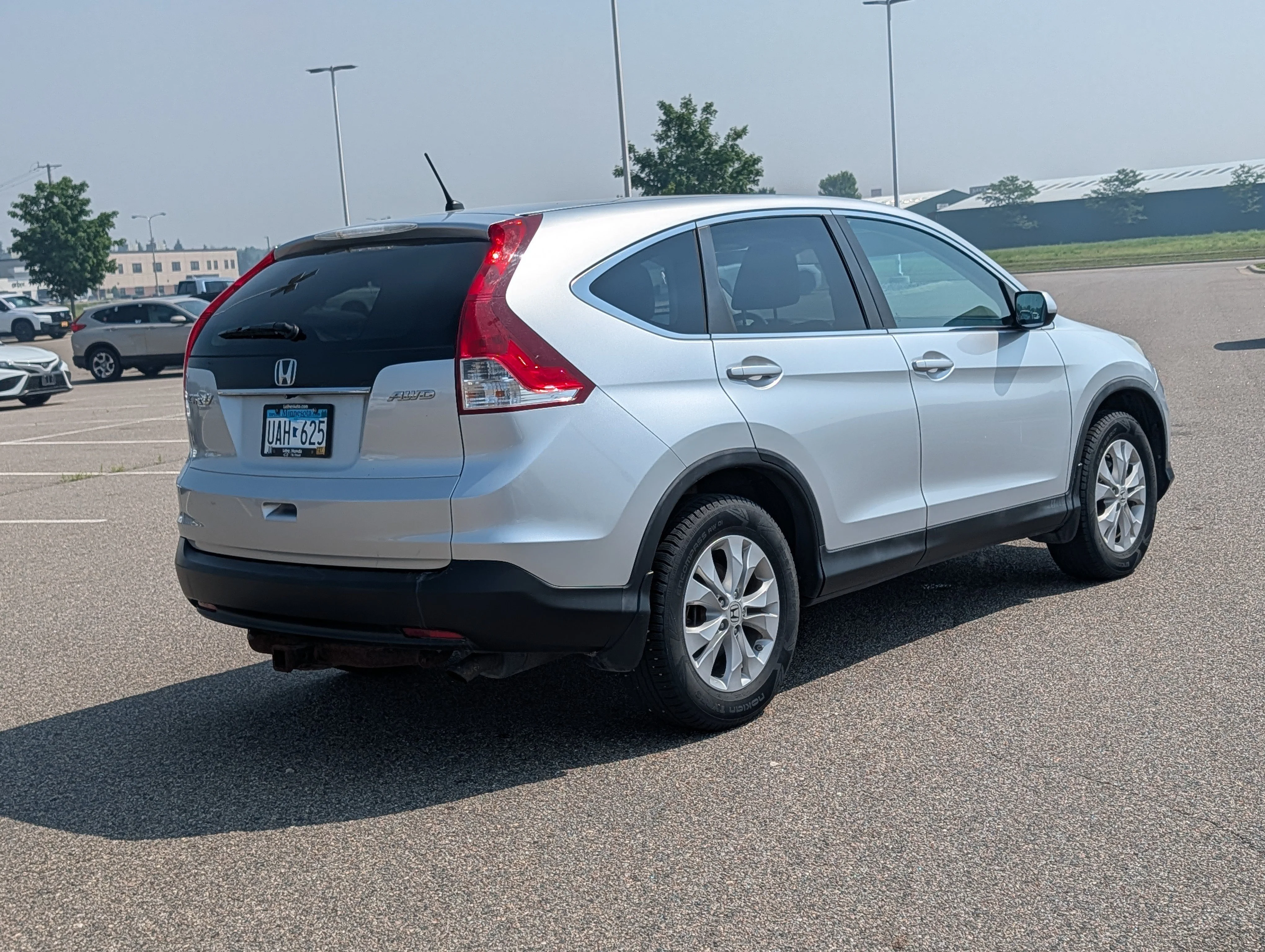 Used 2013 Alabaster Silver Metallic Honda EX image 4