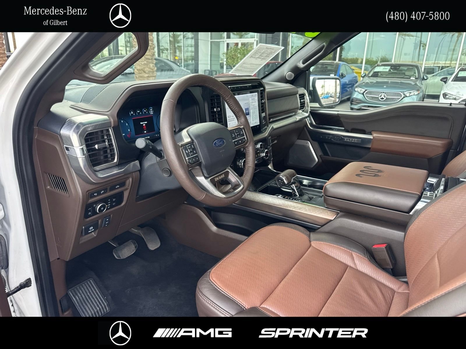 Used 2024 White Ford King Ranch image 13