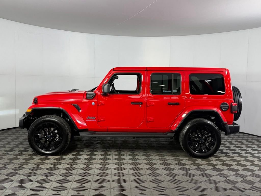 Certified Used 2025 Red Jeep Sahara 4xe image 9
