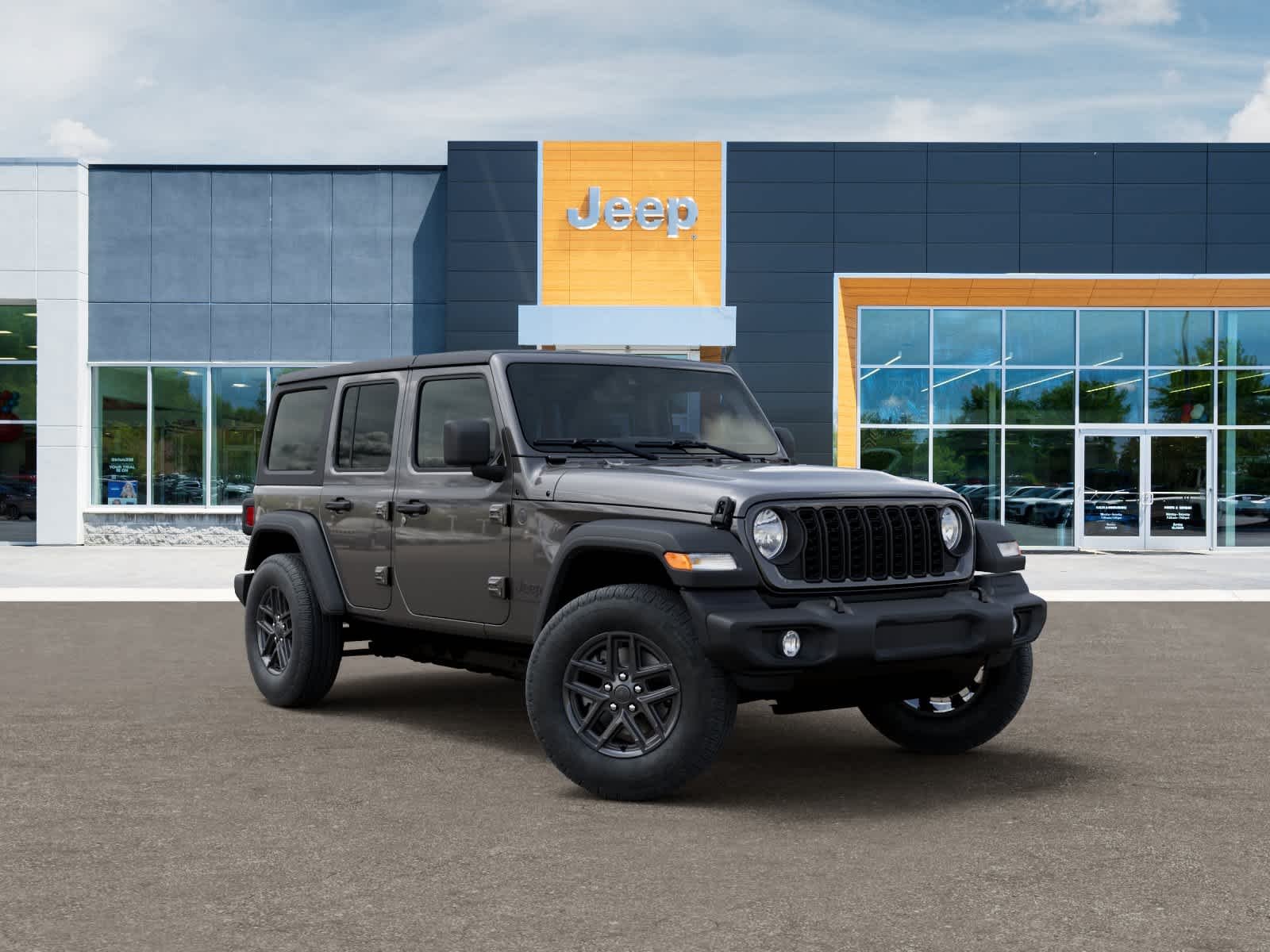 New 2026 Granite Crystal Metallic Clearcoat Jeep Sport image 5