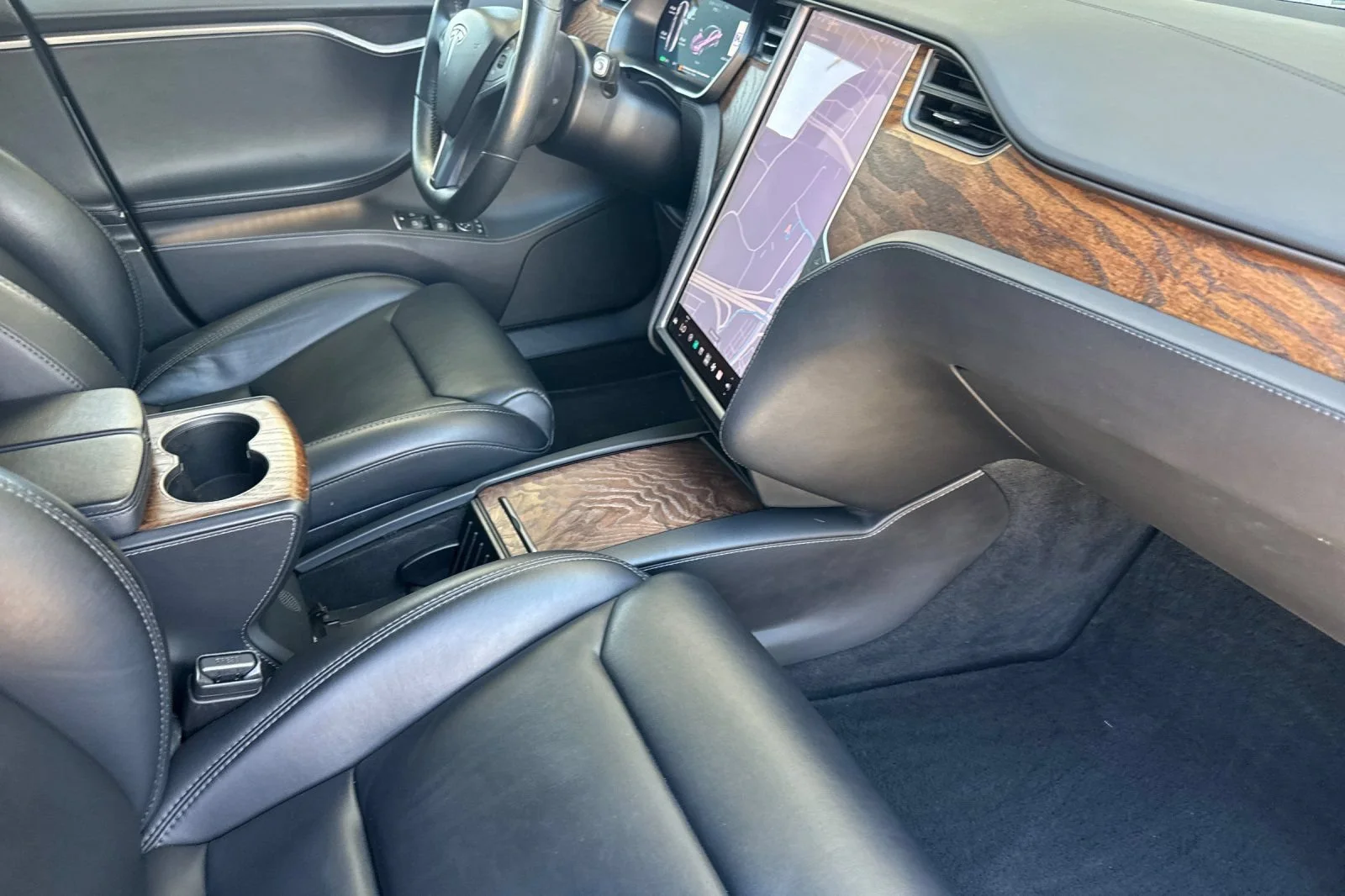 Used 2019 Gray Tesla 75D image 16