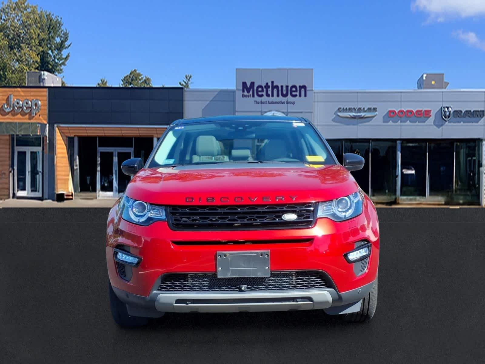 Used 2017 RED Land Rover HSE image 8