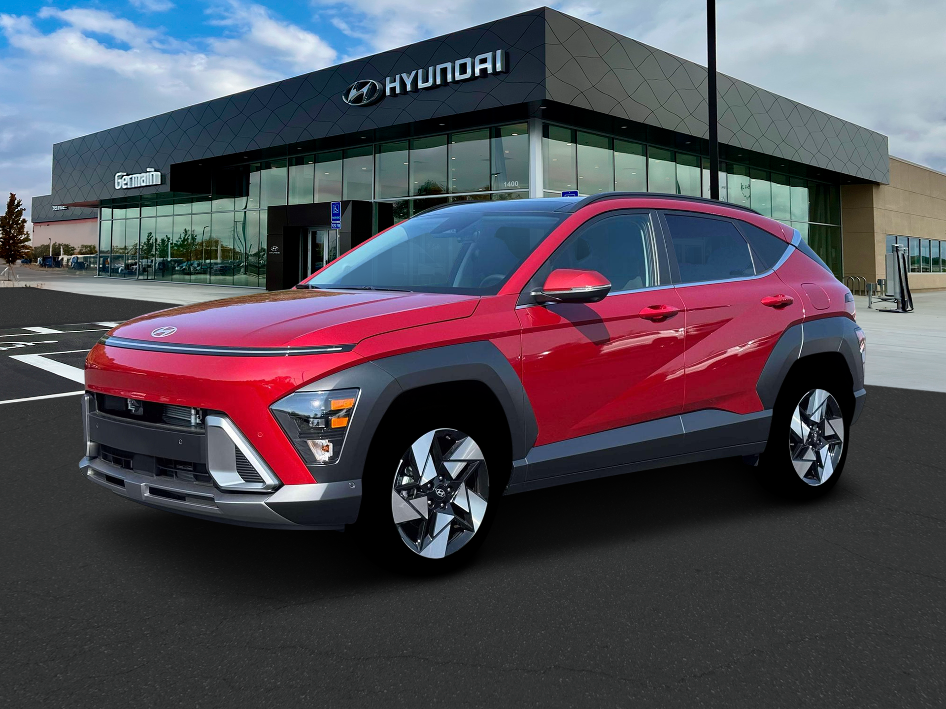 New 2026 Ultimate Red Metallic Hyundai Limited AWD image 2