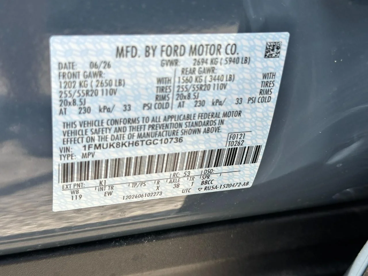 New 2026 Vapor Blue Metallic Ford ST-Line 4WD image 15