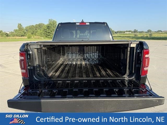 Used 2023 Diamond Black Crystal Pearlcoat Ram Laramie image 12