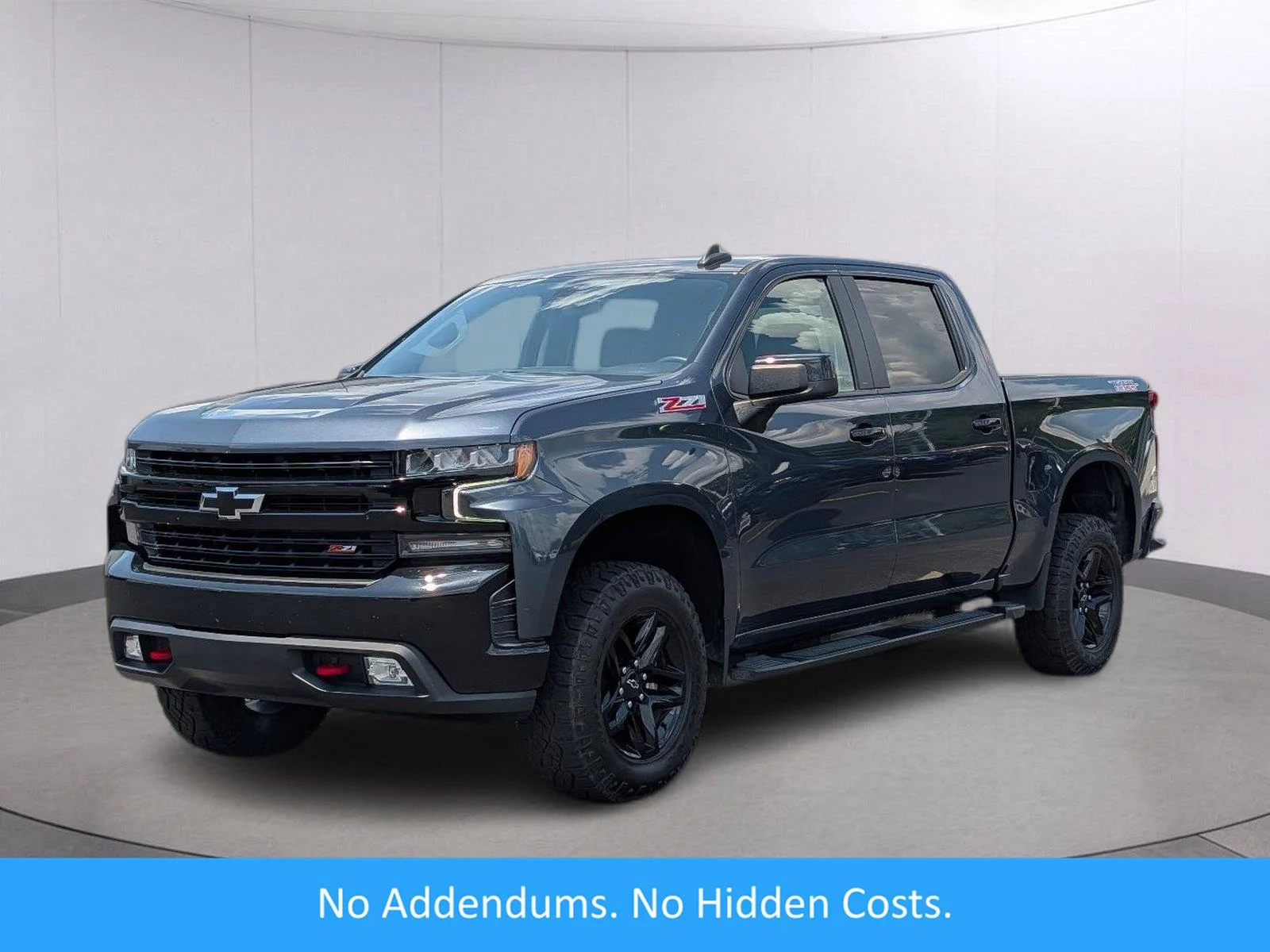 Used 2022 SHADOW GRAY METALLIC Chevrolet LT Trail Boss image 1