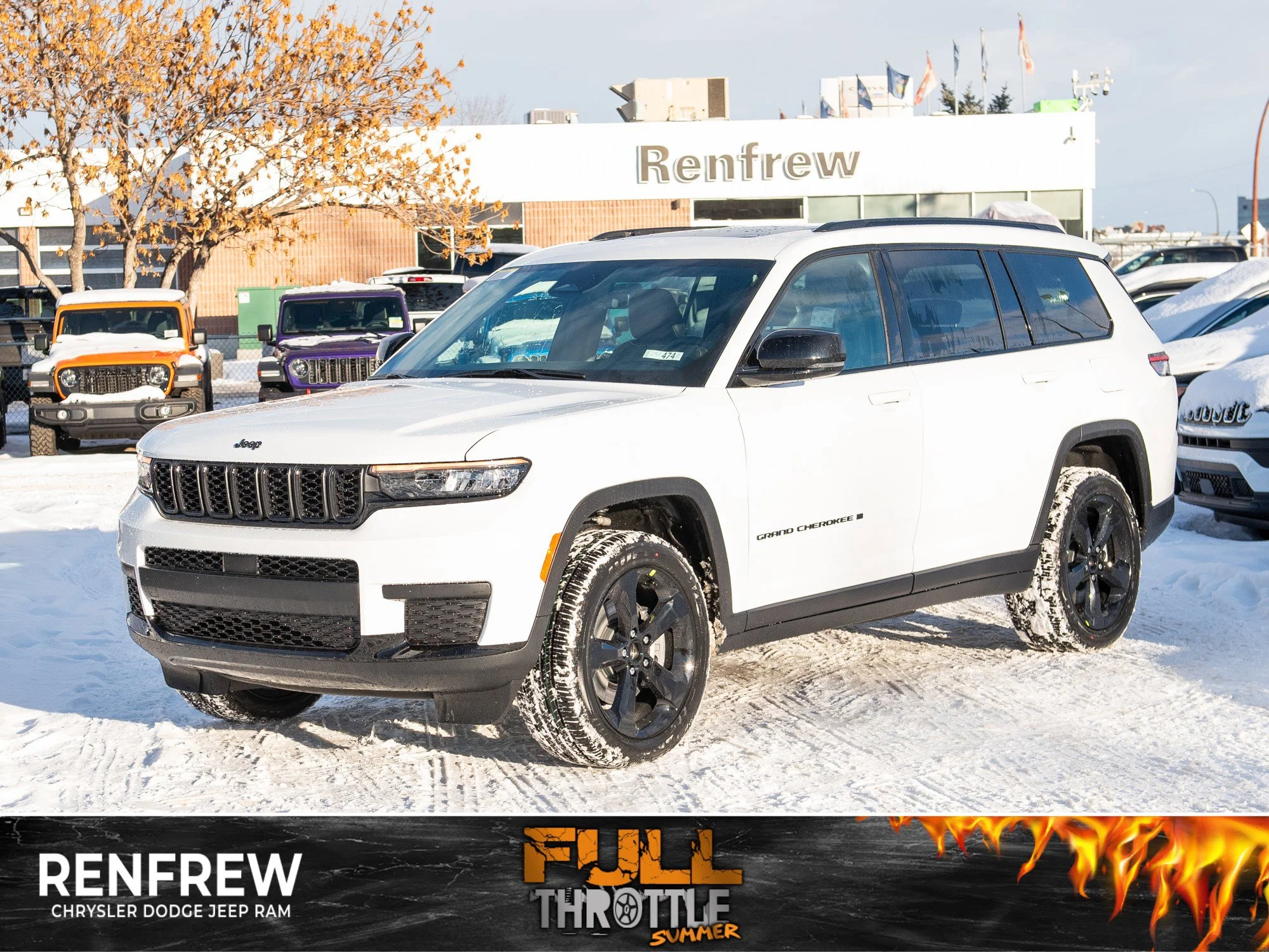 New 2025 White Jeep Altitude* image 1