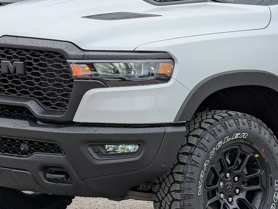 New 2026 White RAM Rebel - - 4x4 - 5.7L HEMI V8 - Rebel Level 1 Equip Grp & More! image 10