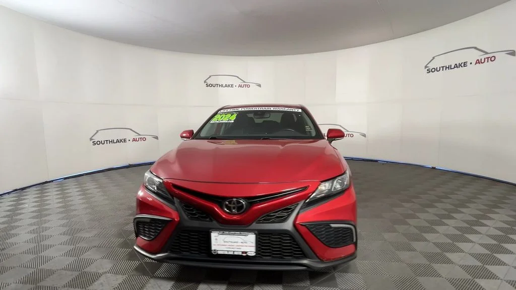 Used 2024 Red Toyota SE image 4
