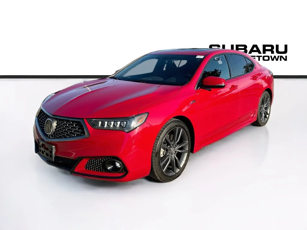 Used 2018 Red Acura 3.5L V6 image 3