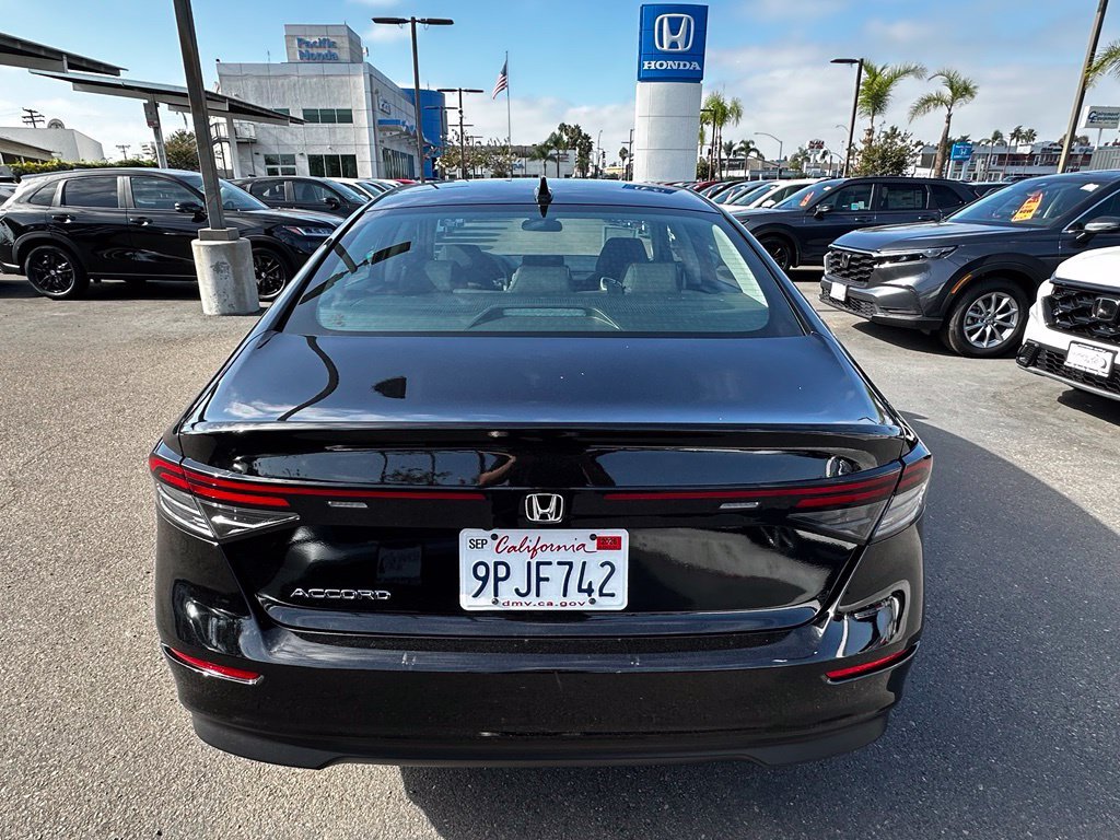 Used 2024 Crystal Black Pearl Honda LX image 7