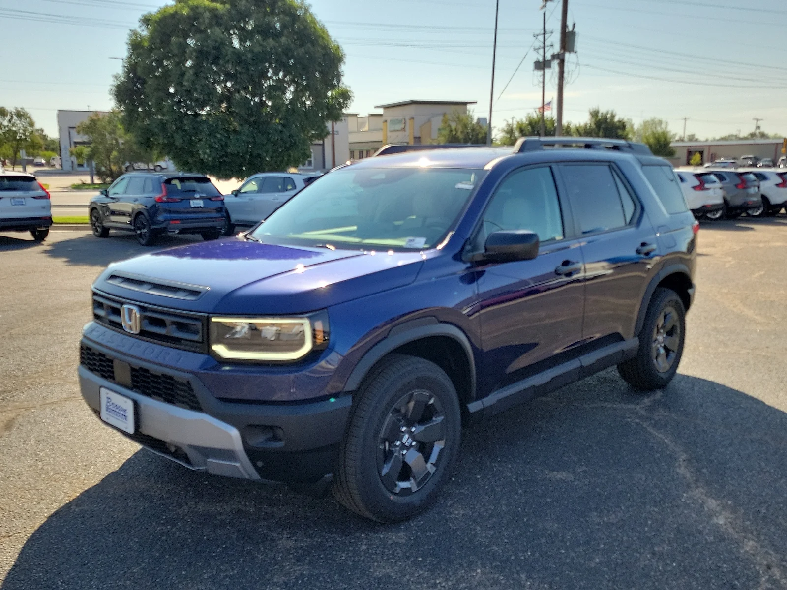 New 2026 Obsidian Blue Pearl Honda RTL image 5