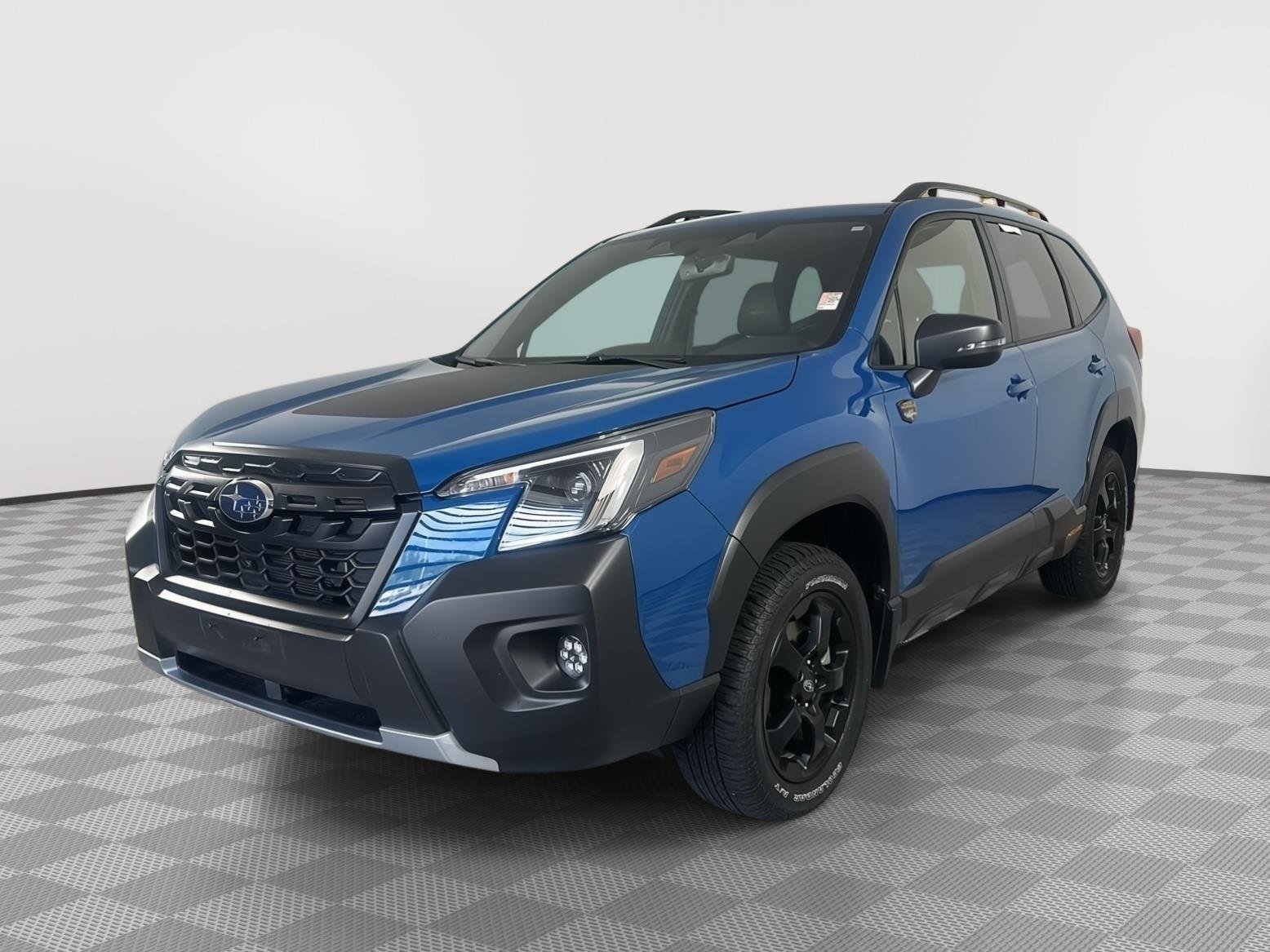 Used 2024 Geyser Blue Subaru Wilderness image 3
