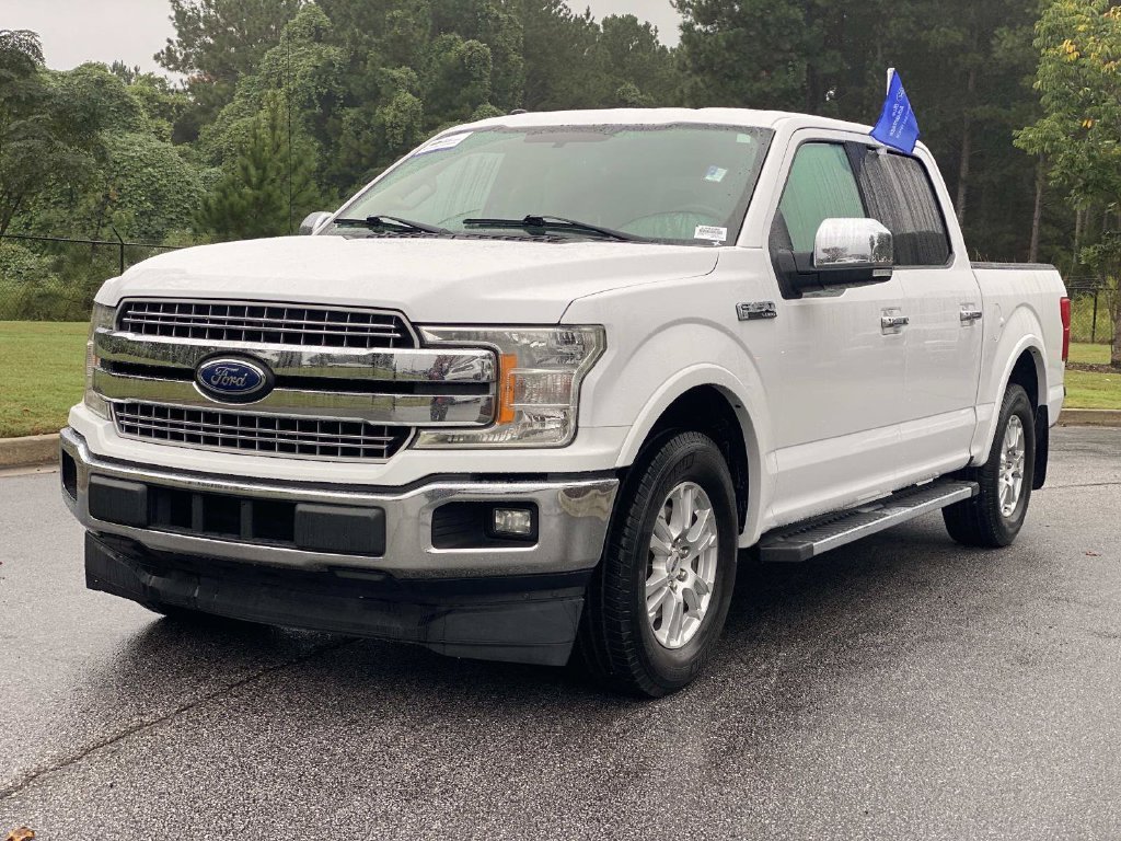 Certified Used 2018 Oxford White Ford Lariat image 8