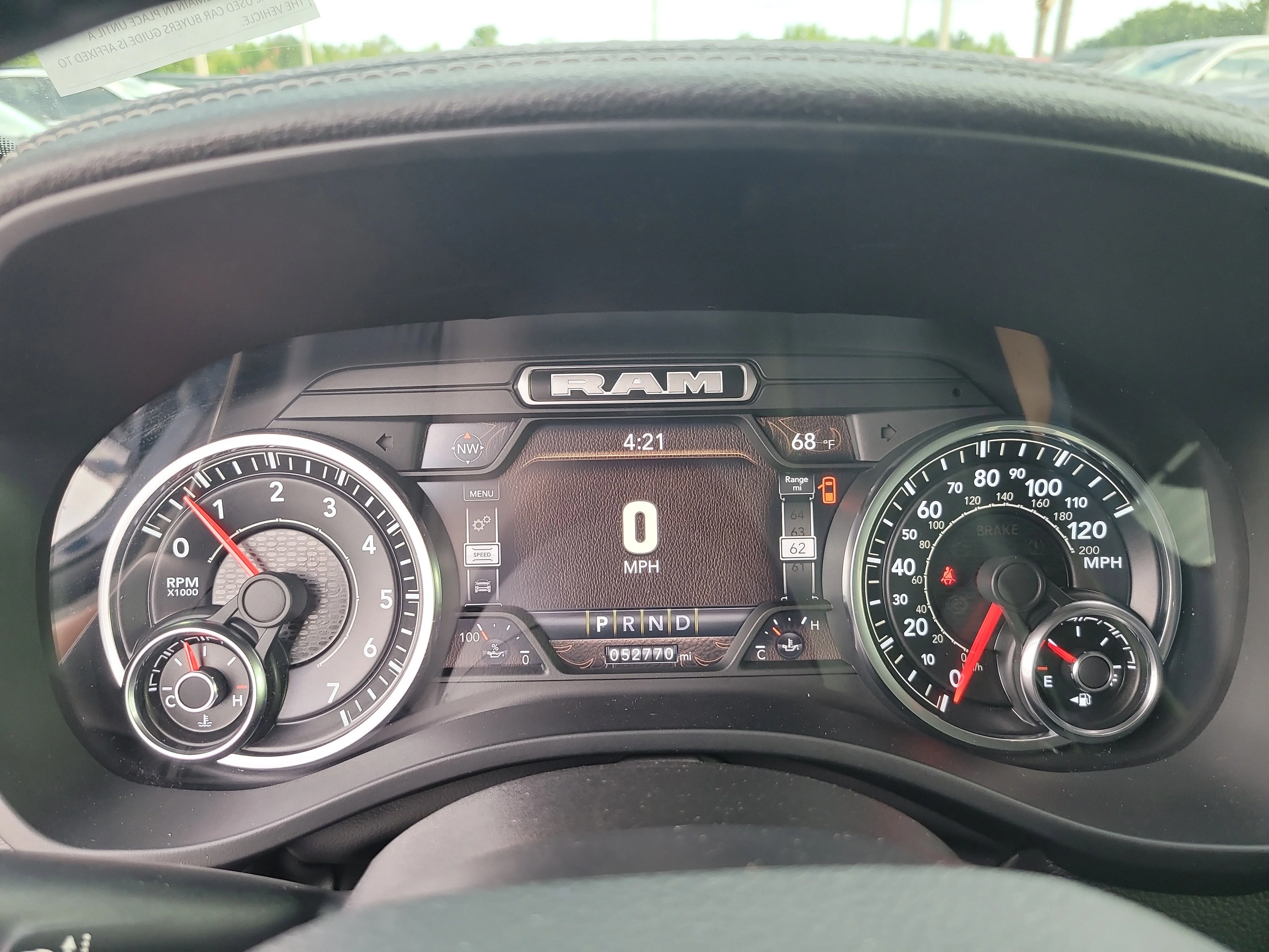 Used 2022 Patriot Blue Pearlcoat Ram Laramie image 28
