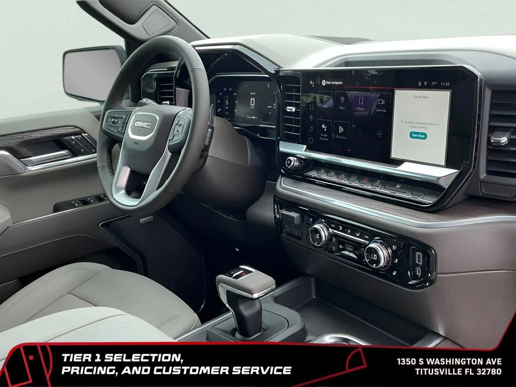 New 2026 Glacier White Tricoat GMC SLT image 15