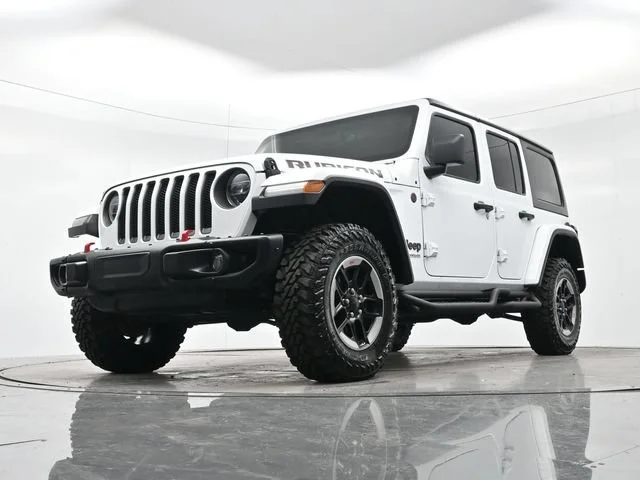 Used 2018 Bright White Clearcoat Jeep Rubicon image 23