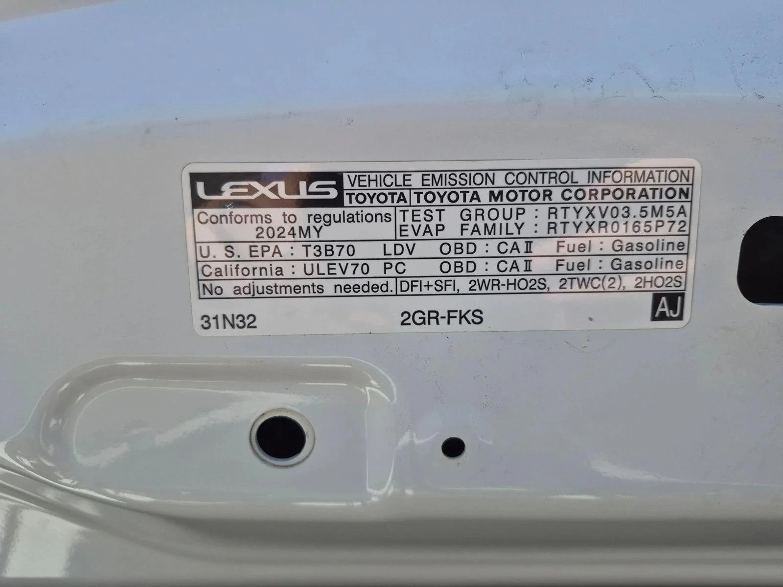 Certified Used 2024 Ultra White Lexus F SPORT image 23
