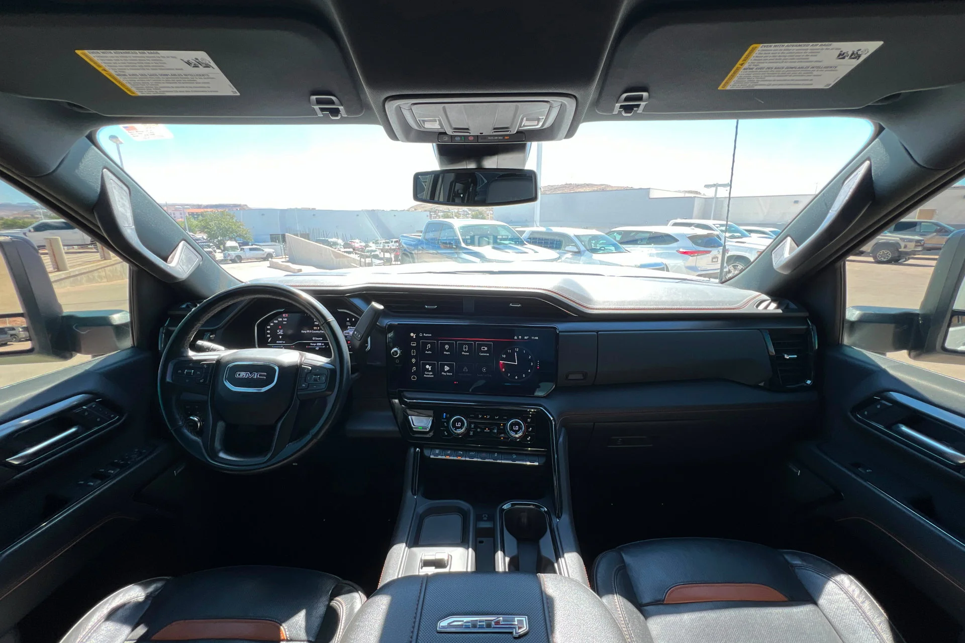 Used 2024 Summit White GMC AT4 image 9