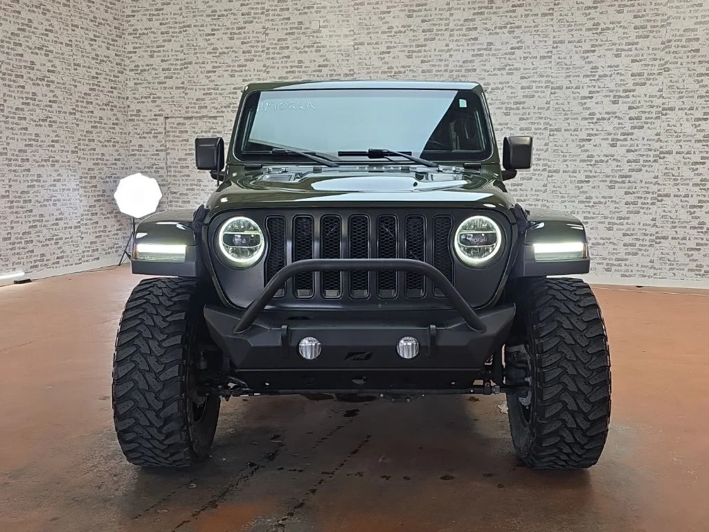 Used 2020 Sarge Green Clearcoat Jeep Unlimited Rubicon image 2